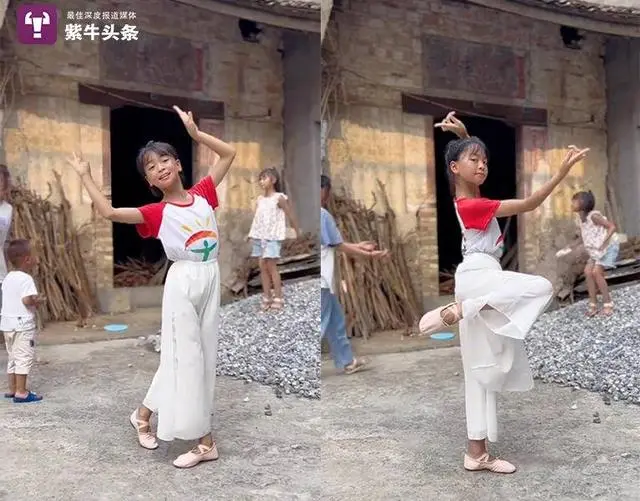 Read more about the article 11岁女孩农村老屋前跳中国舞引网友点赞，背后故事让人感动