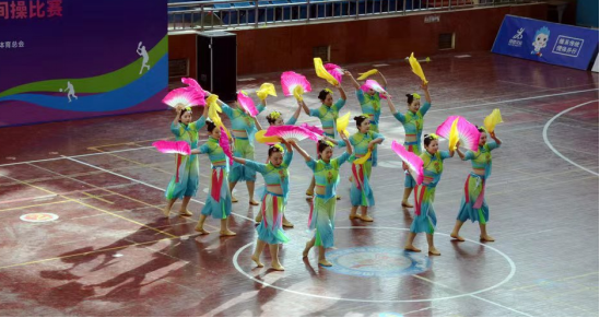 Read more about the article 浉河区第三届全民运动会成人组广场舞、工间操比赛成功举办
